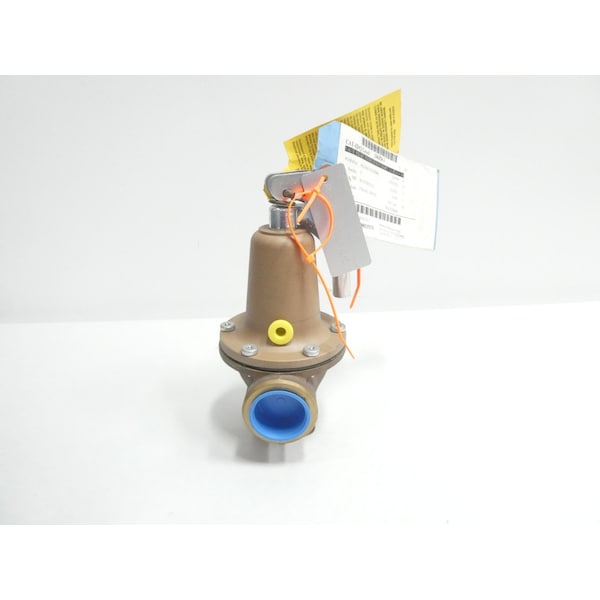 BRONZE THREADED 100PSI 1-1/4IN NPT RELIEF VALVE